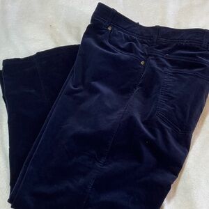 John Blair Men's Corduroy Pants - Navy Blue